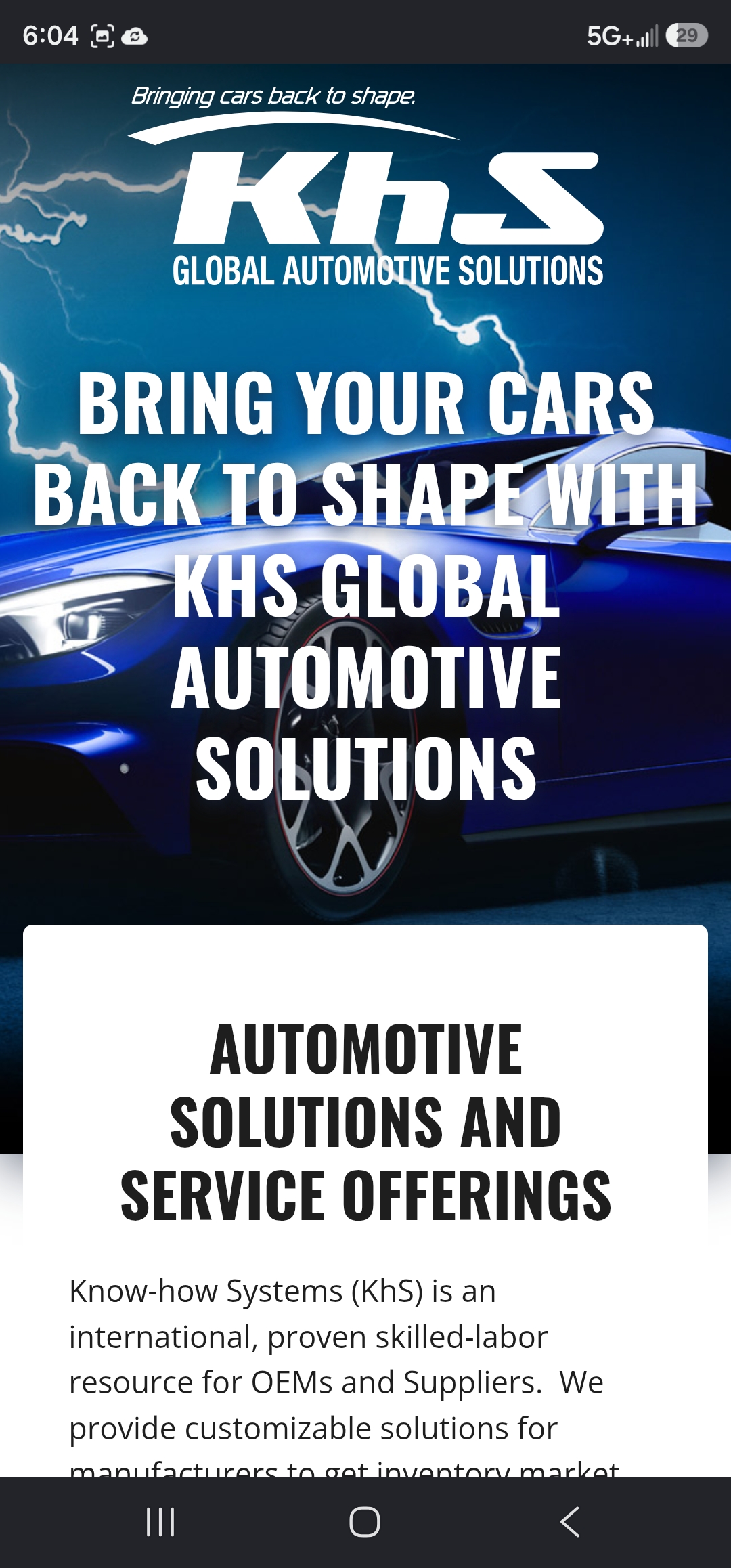 K.H.S  know how systems global