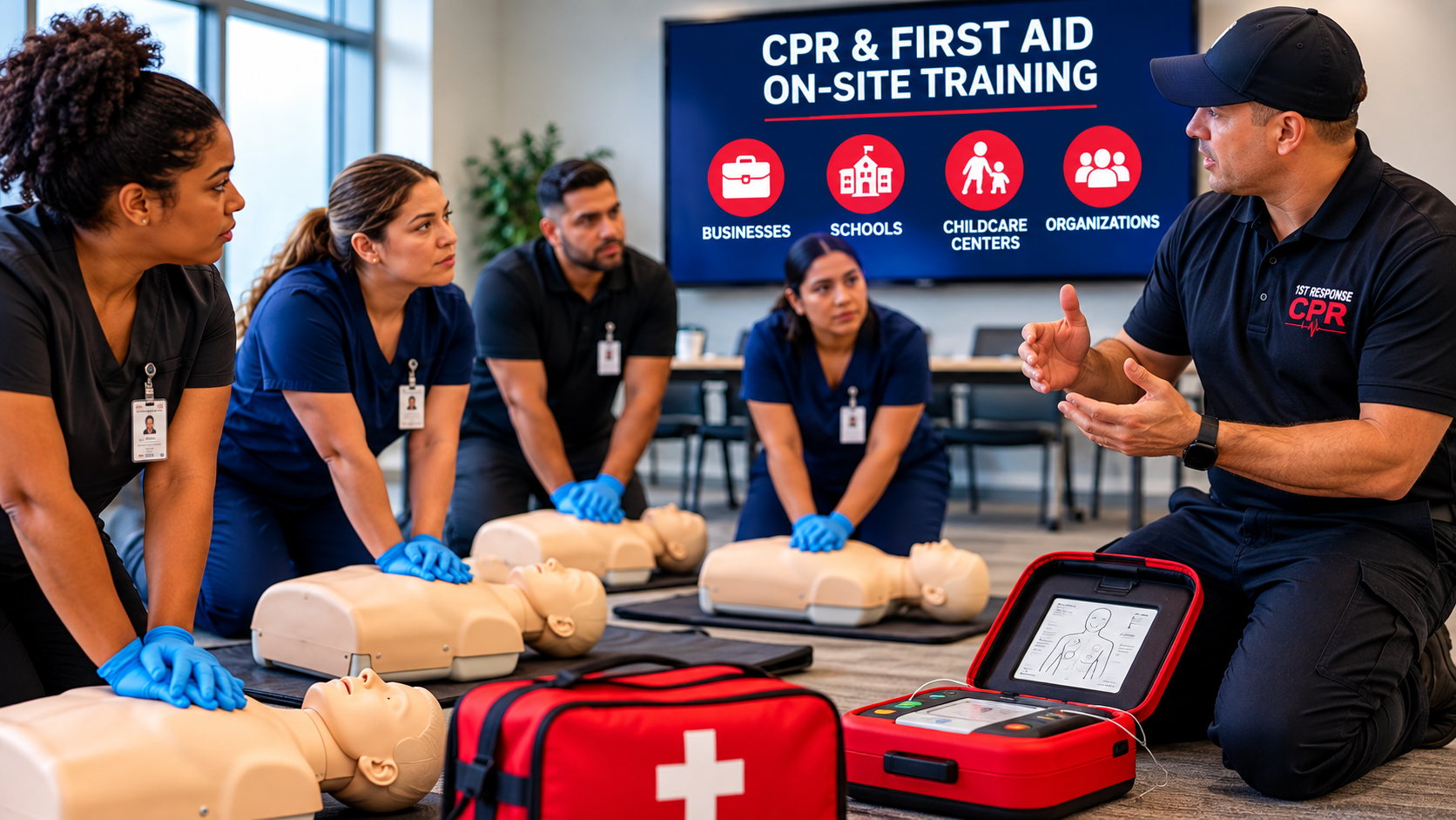 On-Site CPR & First Aid Training in San Antonio