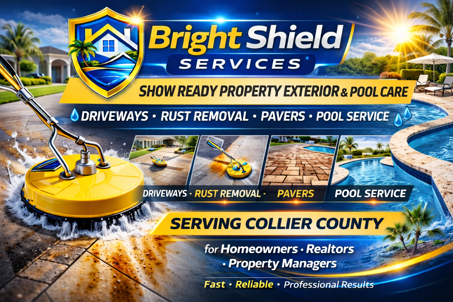 Naples Pool Cleaning, Pressure Washing & Paver Sealing