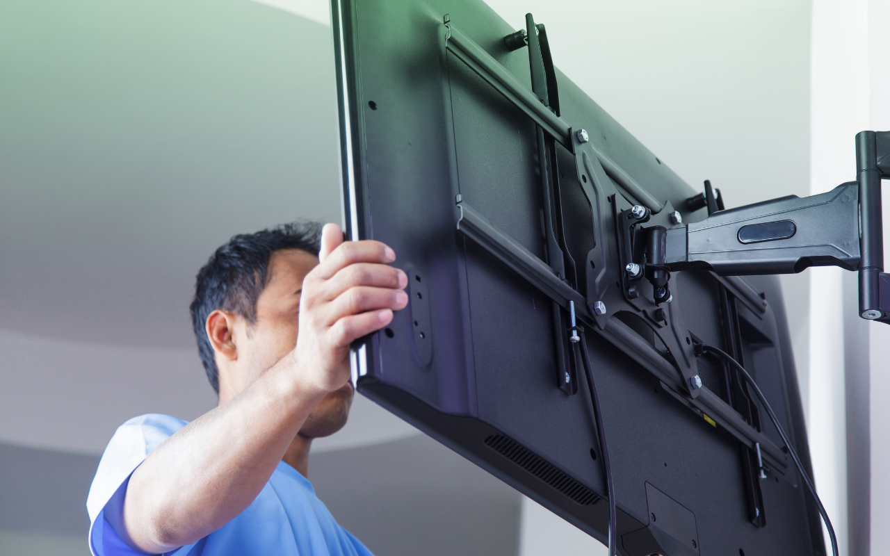 Enjoy Convenient Viewing with Mounted TV